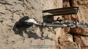 Anclaje puente - Vía Ferrata Tossal de les Venes de Rojalons - RocJumper
