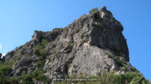 Segundo muro - Vía Ferrata Penyaflor - Els Reguers - RocJumper