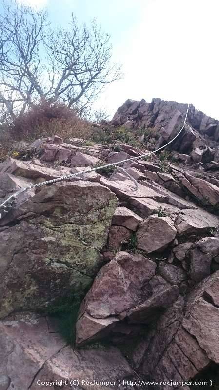 Vía Ferrata Beartzun Placa tramo 4