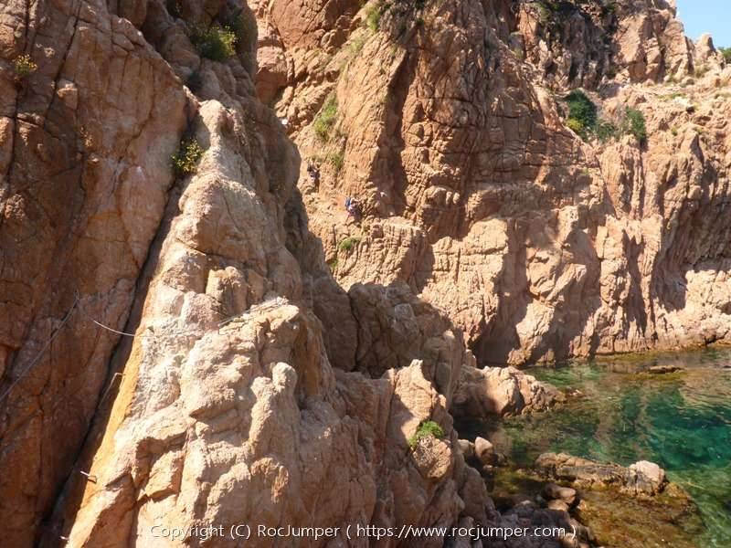 Vía ferrata Cala de Molí - Flanqueos