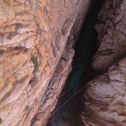 Puente Tibetano - Escalfer - Vía Ferrata Cala de Molí