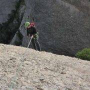 Rápel Descenso - Vía Óptima - Gorro Frígia - Montserrat - RocJumper