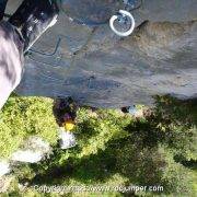 tramo Vertical via ferrata cingle de cal curt 