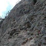 Tramo Vertical Vía Ferrata Roques de l'Empalomar