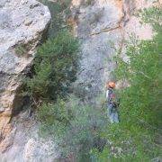 Inicio de Vía Ferrata Sant Jordi o de la Llum o Fecsa 