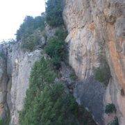 Subida de Vía Ferrata Sant Jordi o de la Llum o Fecsa 