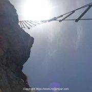 Tramo 2 Escalera Espiral Vía Ferrata Poi d'Unha