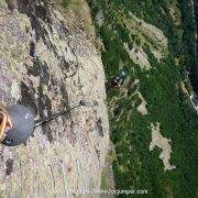 Tramo 3 Espolon Vía Ferrata Poi d'Unha