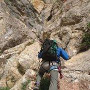 Vía Ferrata Camorro 1 Bajo Inicio Bloques Sierra de Torcal