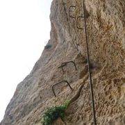 Vía Ferrata Camorro 1 Bajo Muro Desplome Sierra de Torcal