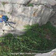 Vía Ferrata Camorro 1 Bajo Tirolina Sierra de Torcal