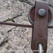 Vía Ferrata Camorro 1 Bajo Tirolina Polea Sierra de Torcal