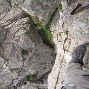 Vía Ferrata Camorro 1 Bajo Tirolina Salida Sierra de Torcal