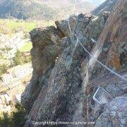 Flanqueo Cresta Vía Ferrata Roca de la Creu