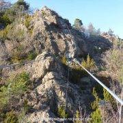 Puente Tibetano Camino Equipado Castell de Segura