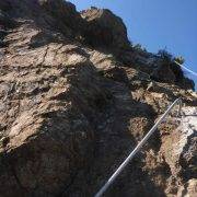 Final Puente Tibetano Camino Equipado Castell de Segura