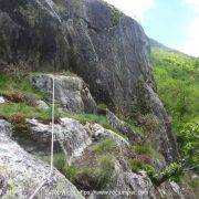 Vía Ferrata Torre de Cledes flanqueo