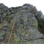 Vía Itzi Les Agudes Montseny Sendero Largo 3