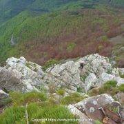 Vía Itzi Les Agudes Montseny Sendero Reunión 3