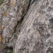 Vía Ferrata Camorro 2 Flanqueo Cable de vida Sierra de Torcal