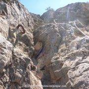 Vía Ferrata Canal de los Olmos - Diedro