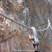 Vía Ferrata Canal de los Olmos - Final Diedro