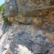 Vía Ferrata Canal de los Olmos - Flanqueo