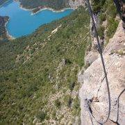 Vía Ferrata Canal de los Olmos - Vertical