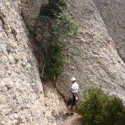 Cavall Bernat Vía Normal Plataforma de descenso en rápel