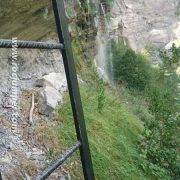 Vía Ferrata Los Duendes de Sorrosal - Escalera