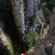 Vía Ferrata Foradada del Toscar Tramo 1 Desde Aguja