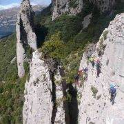 Vía Ferrata Foradada del Toscar Tramo 2