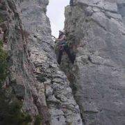 Vía Ferrata Foradada del Toscar Tramo 2 Paso