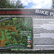 Vía Ferrata Escarrilla - Cartel Bike park