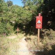 Vía Ferrata Canal del Palomo - Sendero Aproximación Cartel