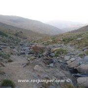 Mulhacén - 7 Lagunas - Alcazaba desde Refugio Poqueira - Subida