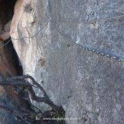 Vía ferrata Torreta dels Moros Fuentespalda Flanqueo 2