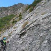 Vía Ferrata Escarrilla - Rampa