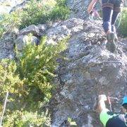 Vía Ferrata Santa Elena de Biescas - Tramo 6 grapas