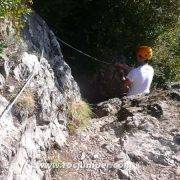 Vía Ferrata Santa Elena de Biescas - Tramo 6 Cable