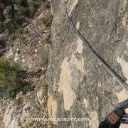 Vía Ferrata Cuevas de Cañart - Tramo 1 flanqueo