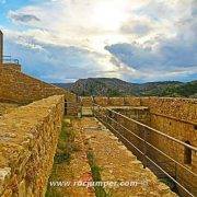Vía Ferrata Castellote - Castillo Patio de armas