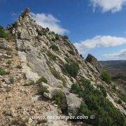 Vía Ferrata Cuevas de Cañart - explanada