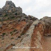 Vía Ferrata Castellote - Retorno formaciones rocosas