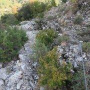 Roca de Sant Ponç K1 - Flanqueos