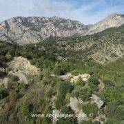 Roca de Sant Ponç K1 - Vista ermita