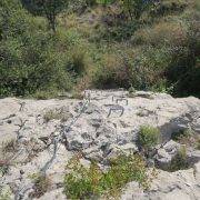 Roca de Sant Ponç K1 - Rampa equipado
