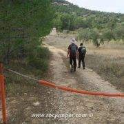 Puig Cavaller (100 Cims) - Cadena para ir hacia depósito