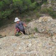 Puig Cavaller (100 Cims) - Bajada de la cima