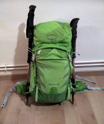 Mochila Montaña Travesía Verde